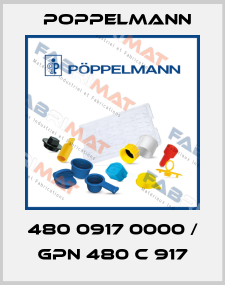 480 0917 0000 / GPN 480 C 917 Poppelmann
