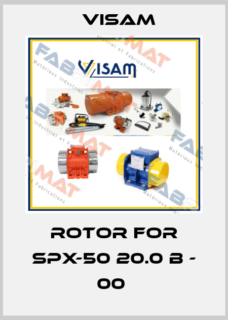 ROTOR FOR SPX-50 20.0 B - 00  Visam