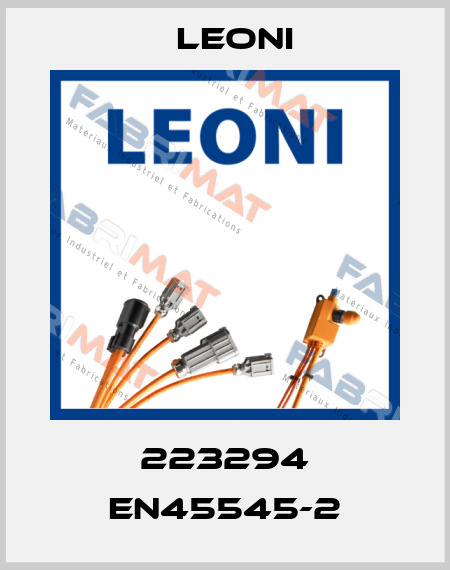 223294 EN45545-2 Leoni