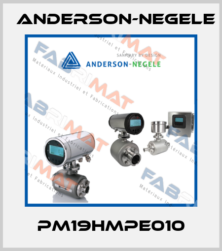 PM19HMPE010 Anderson-Negele