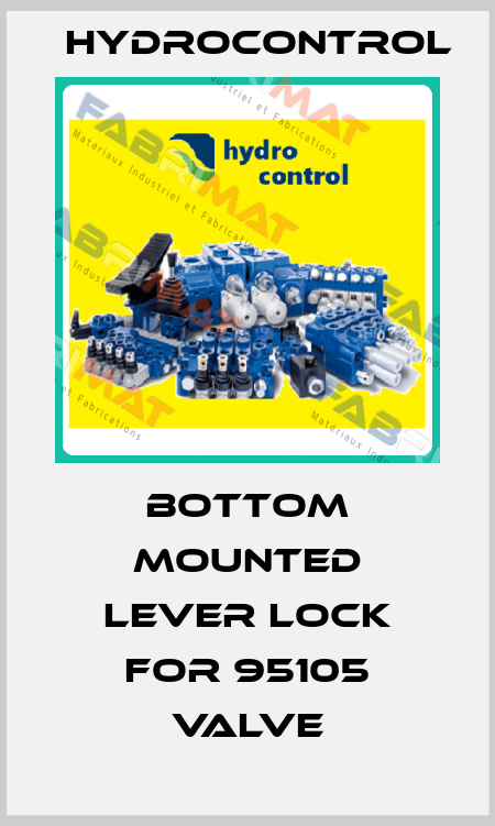 Bottom mounted lever lock for 95105 valve Hydrocontrol