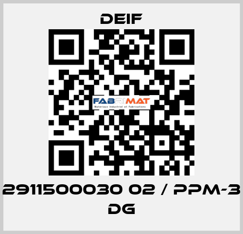 2911500030 02 / PPM-3 DG Deif