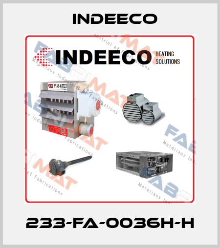 233-FA-0036H-H Indeeco