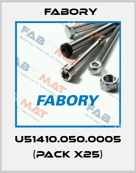 U51410.050.0005 (pack x25) Fabory