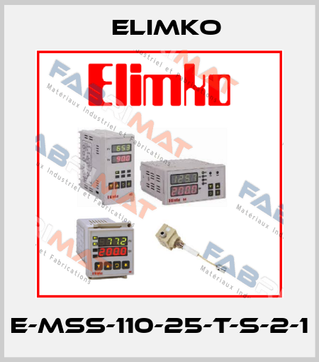 E-MSS-110-25-T-S-2-1 Elimko