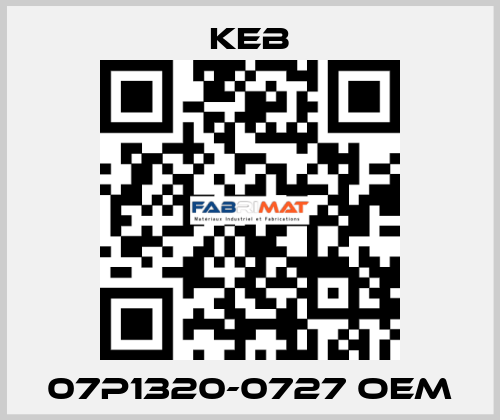 07P1320-0727 OEM KEB