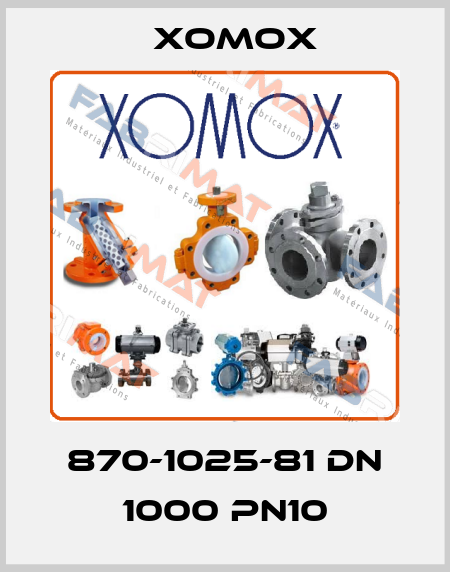 870-1025-81 DN 1000 PN10 Xomox