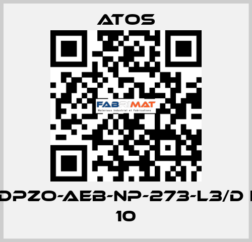 DPZO-AEB-NP-273-L3/D I 10 Atos