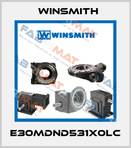 E30MDND531X0LC Winsmith