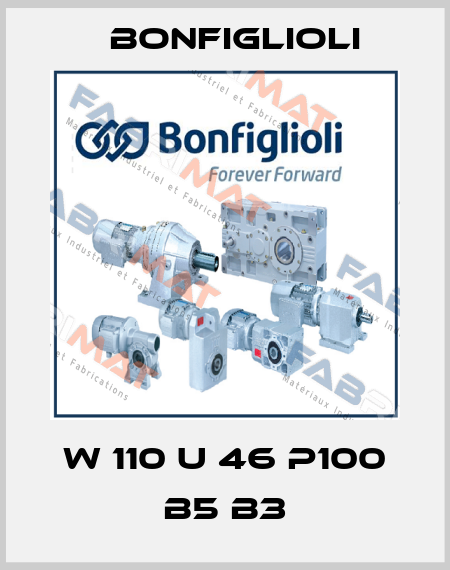 W 110 U 46 P100 B5 B3 Bonfiglioli
