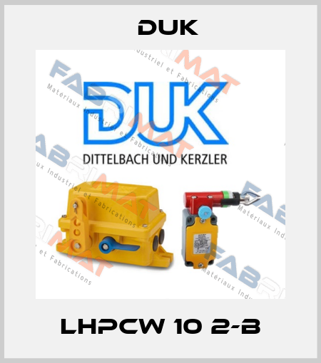 LHPCW 10 2-B DUK