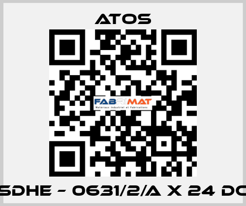 SDHE – 0631/2/A X 24 DC Atos