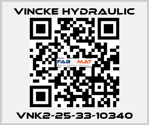 VNK2-25-33-10340 VINCKE HYDRAULIC