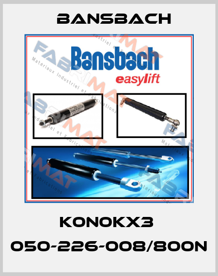 K0N0KX3  050-226-008/800N Bansbach