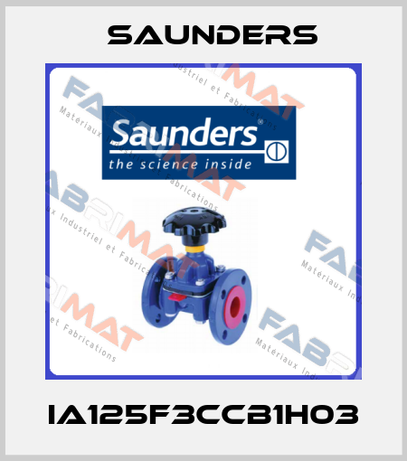 IA125F3CCB1H03 Saunders