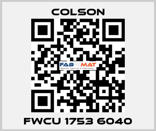 FWCU 1753 6040 Colson