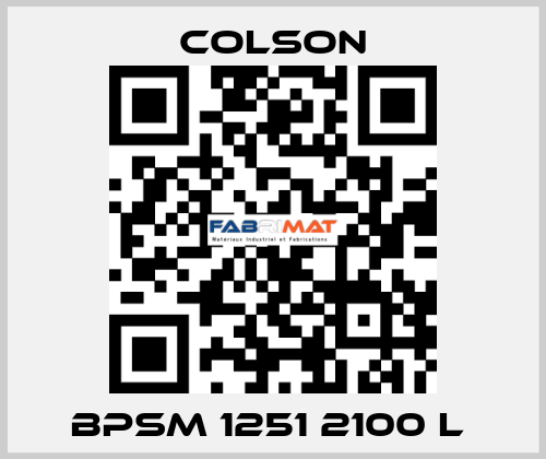 BPSM 1251 2100 L  Colson