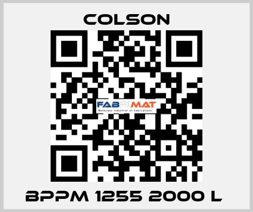 BPPM 1255 2000 L  Colson