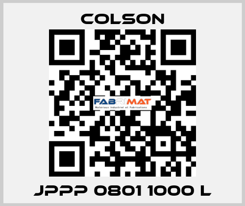 JPPP 0801 1000 L Colson