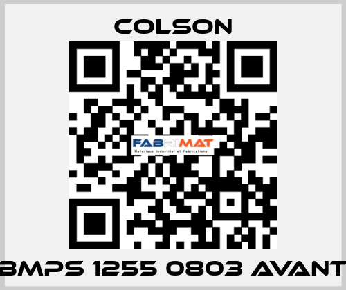 BMPS 1255 0803 Avant Colson