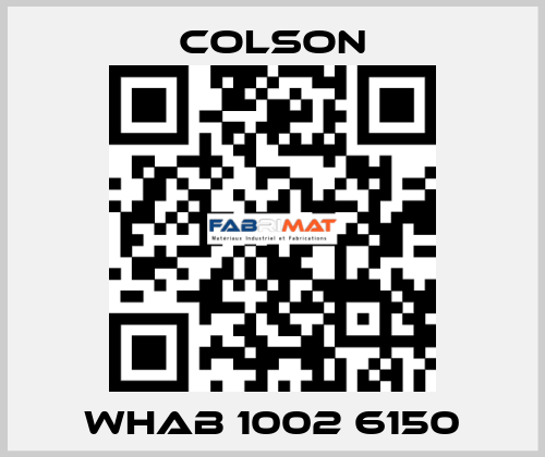 WHAB 1002 6150 Colson