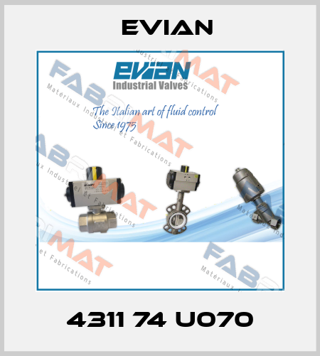 4311 74 U070 Evian