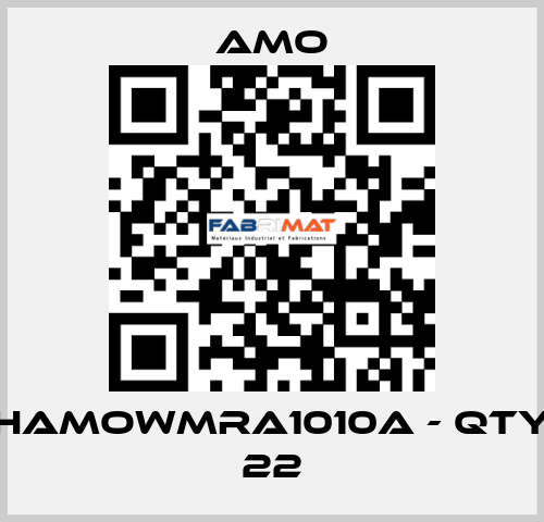 HAMOWMRA1010A - Qty 22 Amo