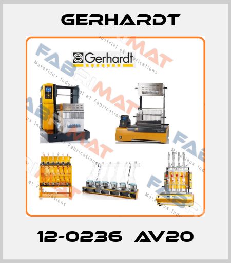 12-0236  AV20 Gerhardt