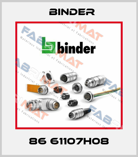 86 61107H08 Binder