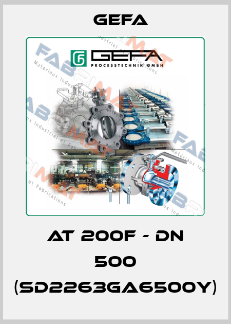 AT 200F - DN 500 (SD2263GA6500Y) Gefa
