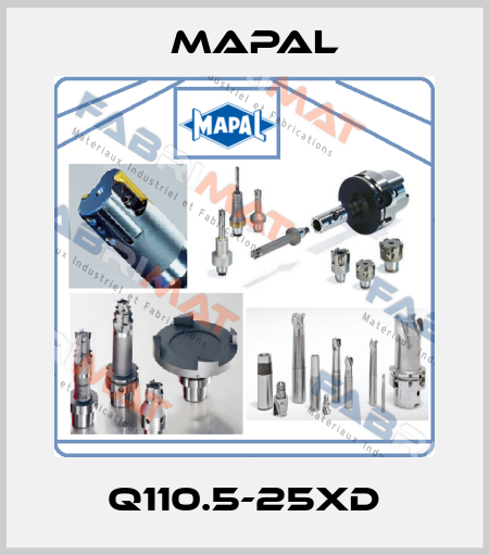 Q110.5-25XD Mapal