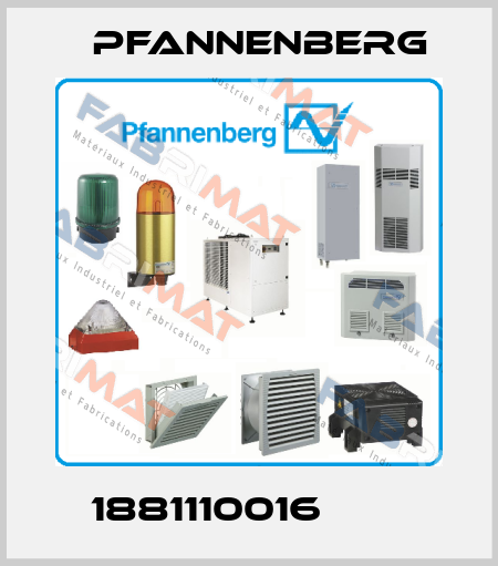 1881110016        Pfannenberg