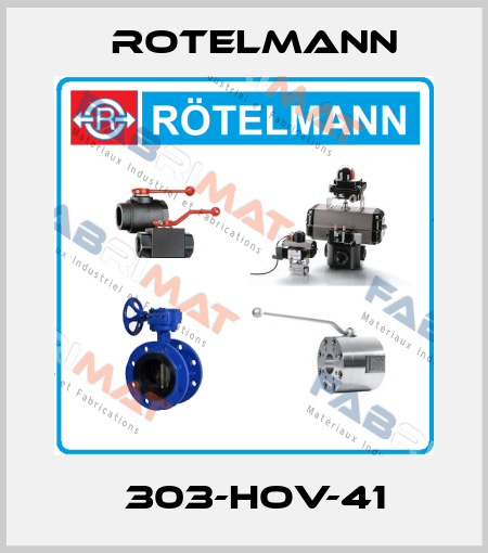 	303-HOV-41 Rotelmann