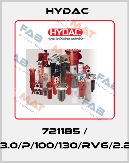 721185 / MFZP-3/3.0/P/100/130/RV6/2.2/400-50 Hydac