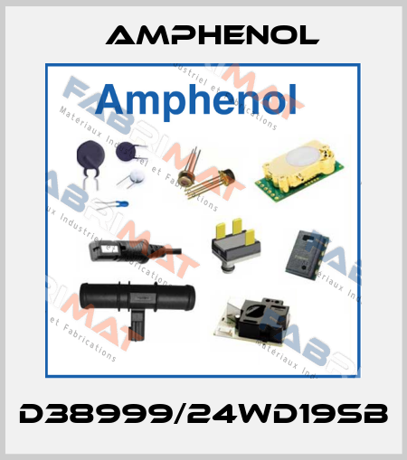 D38999/24WD19SB Amphenol