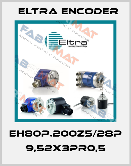 EH80P.200Z5/28P 9,52X3PR0,5 Eltra Encoder