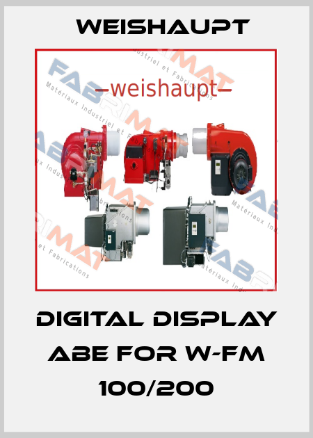 Digital Display ABE For W-FM 100/200 Weishaupt