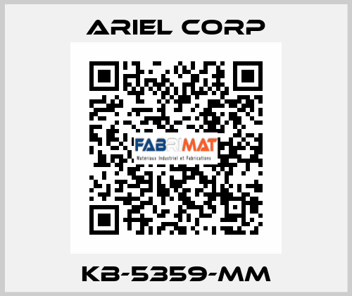 KB-5359-MM Ariel Corp