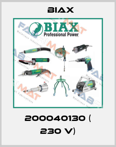 200040130 ( 230 V) Biax