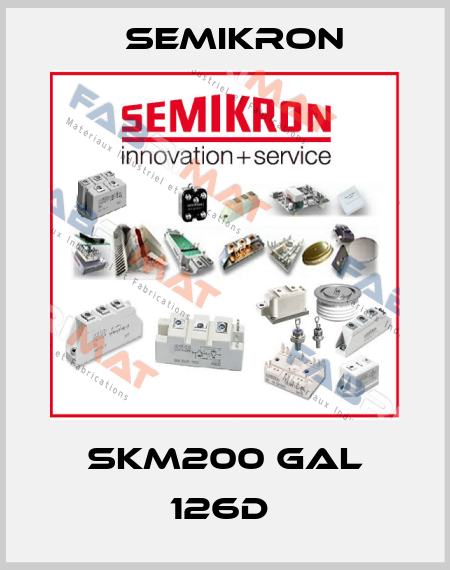 SKM200 GAL 126D  Semikron