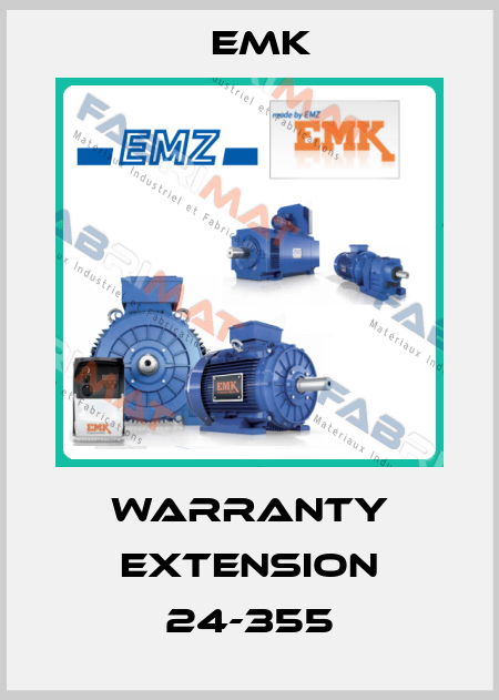 warranty extension 24-355 EMK