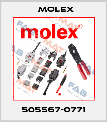 505567-0771 Molex