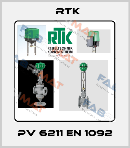  PV 6211 EN 1092 RTK