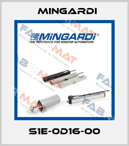 S1E-0D16-00 Mingardi