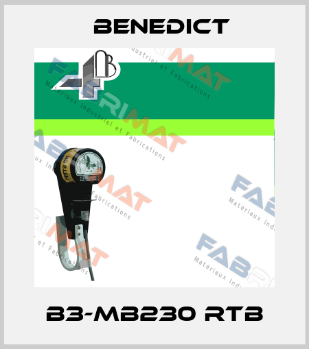 B3-MB230 RTB Benedict