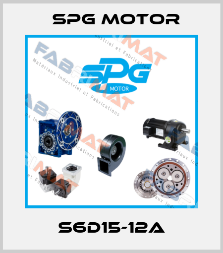 S6D15-12A Spg Motor