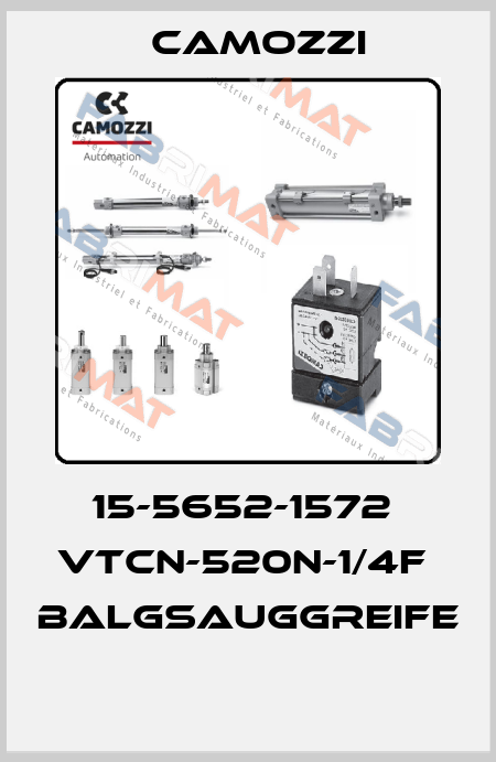15-5652-1572  VTCN-520N-1/4F  BALGSAUGGREIFE  Camozzi