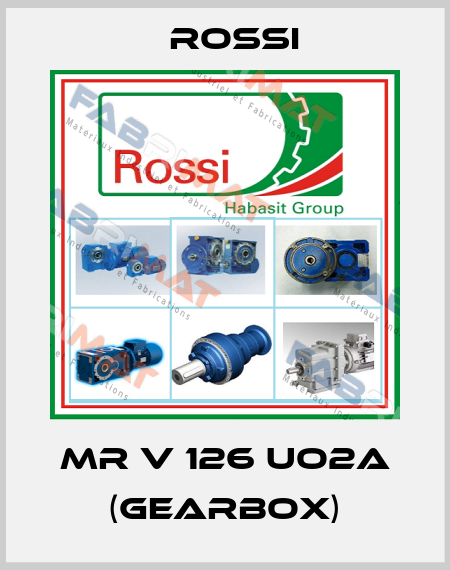 MR V 126 UO2A (gearbox) Rossi