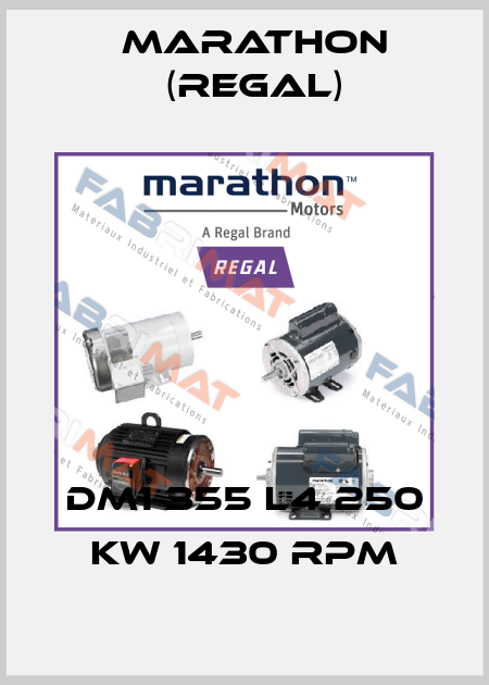 DM1 355 L4 250 KW 1430 RPM Marathon (Regal)