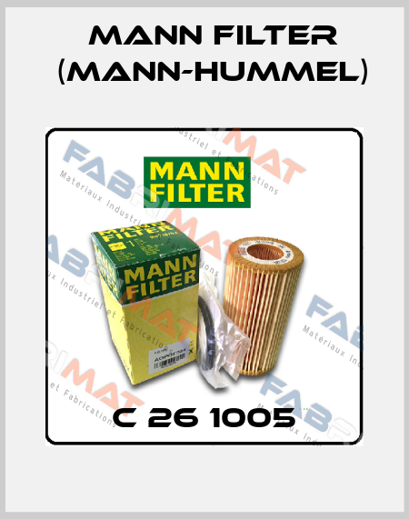 C 26 1005 Mann Filter (Mann-Hummel)